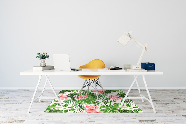 Matta kontorsstol Hawaii blommor