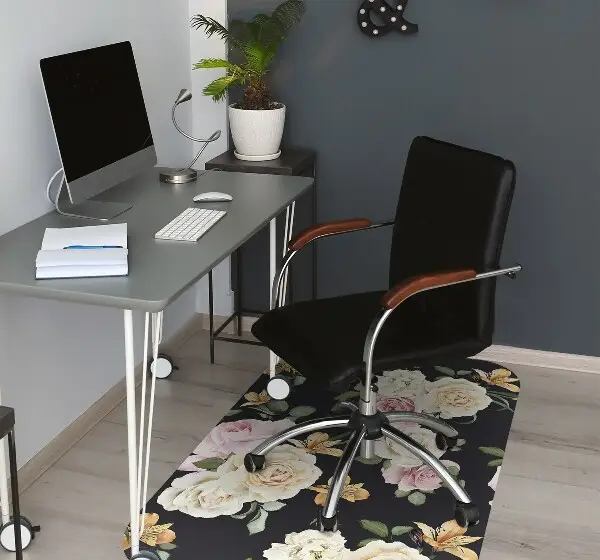 Matta kontorsstol Vintage rosor