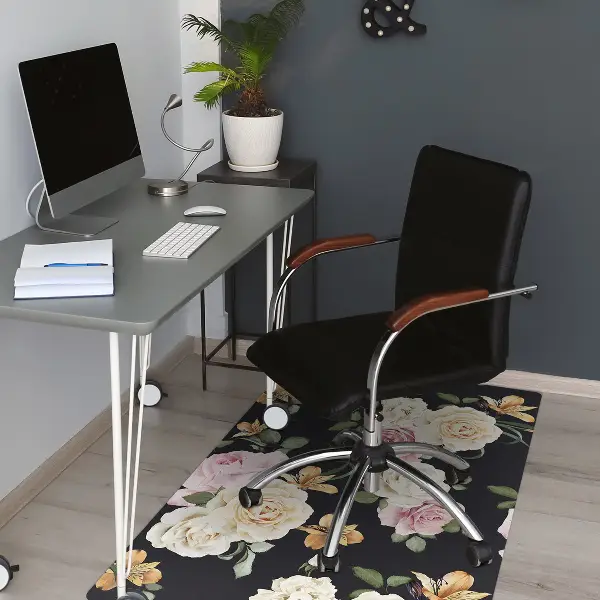Matta kontorsstol Vintage rosor