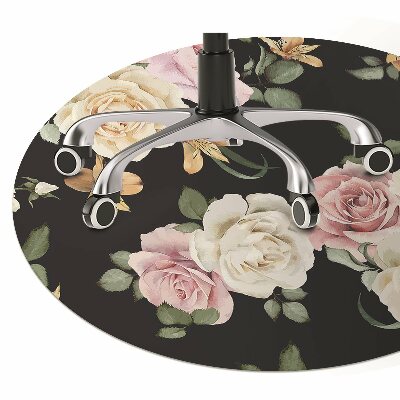Matta kontorsstol Vintage rosor