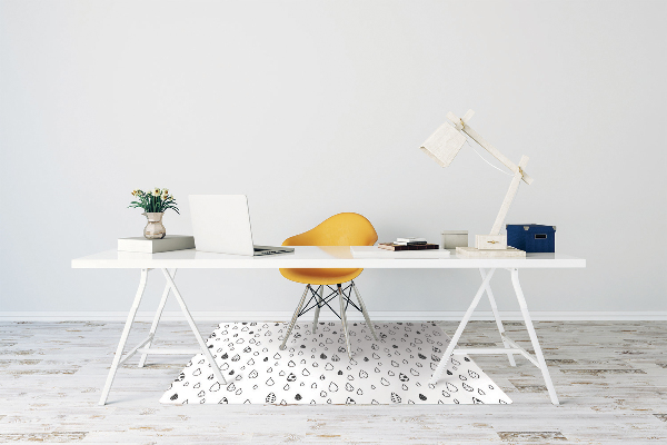 Kontorsstol matta Abstracts droppar