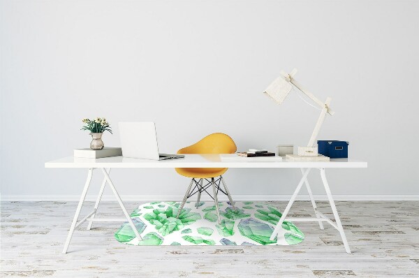 Kontorsstol matta Kristaller
