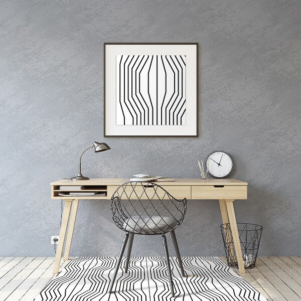 Kontorsstol matta Geometrisk illusion
