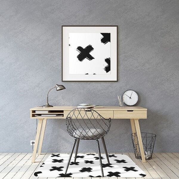 Kontorsstol matta X brush strokes