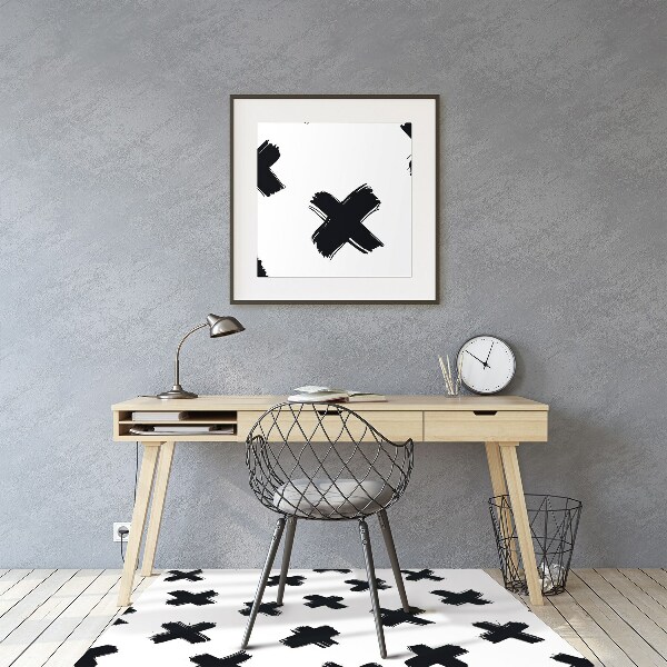 Kontorsstol matta X brush strokes