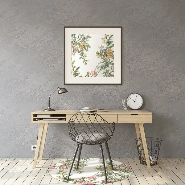 Kontorsstol matta De blommande träden