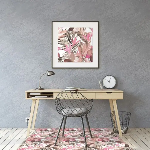 Kontorsstol matta Tropisk blomma
