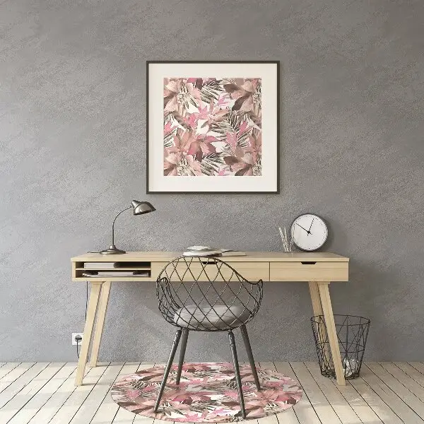 Kontorsstol matta Tropisk blomma