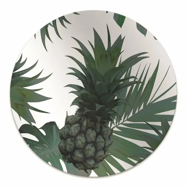 Kontorsstol matta Gröna ananas