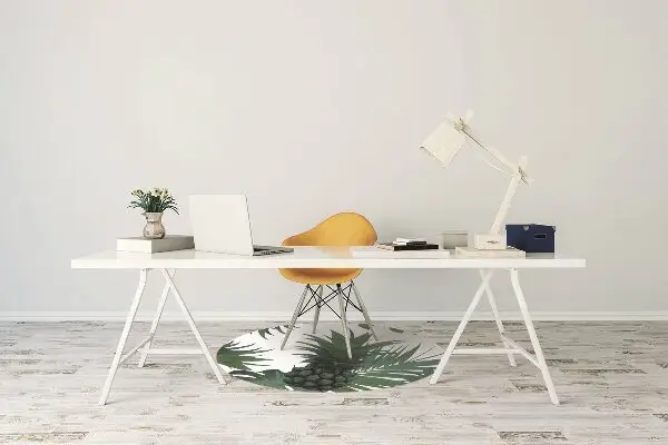 Kontorsstol matta Gröna ananas
