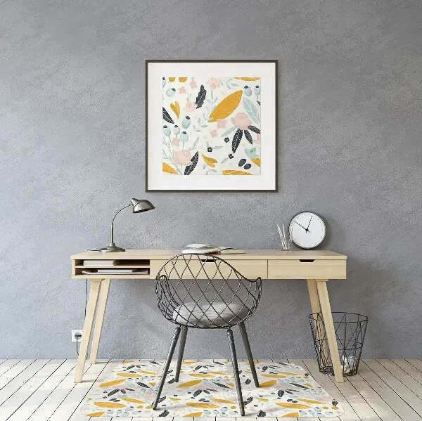 Kontorsstol matta Pastellblad