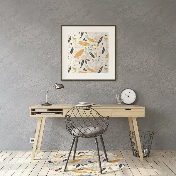 Kontorsstol matta Pastellblad
