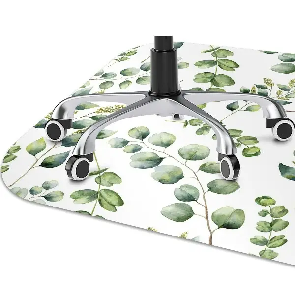 Kontorsstol matta Blommig eukalyptus