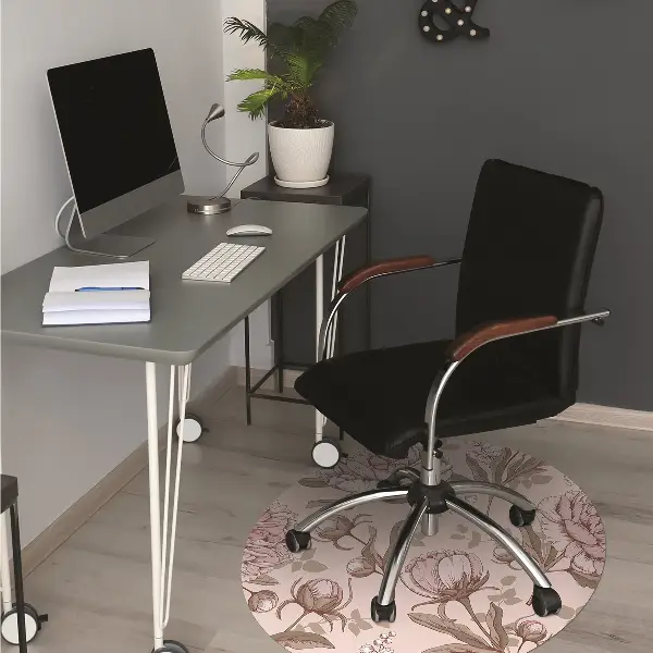 Kontorsstol matta Rosa pioner