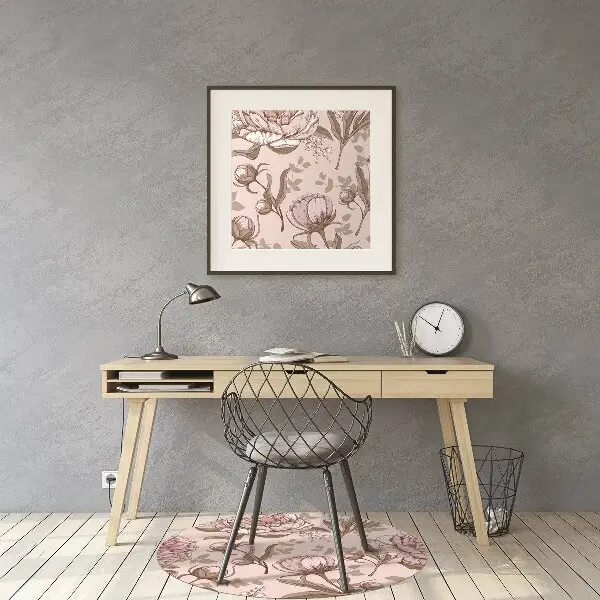 Kontorsstol matta Rosa pioner