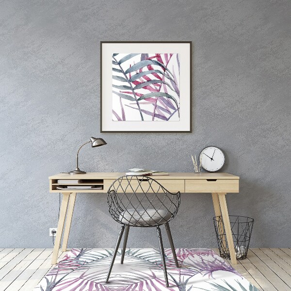 Kontorsstol matta Rosa blad