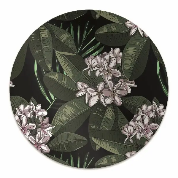 Kontorsstol matta Exotiska blommor