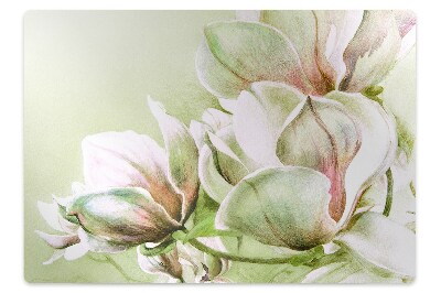Kontorsstol matta Magnolia blommor