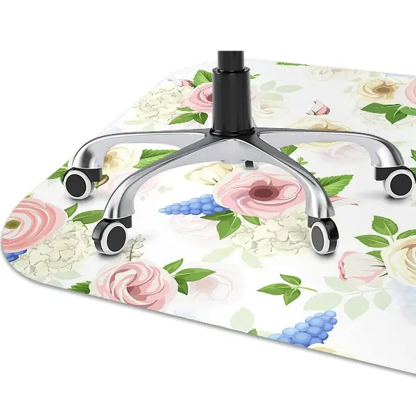 Stolmatta Ritade blommor