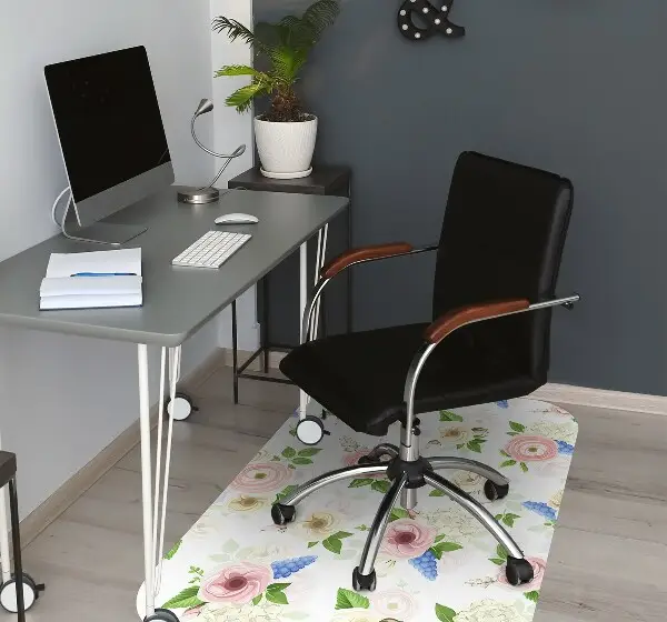 Stolmatta Ritade blommor