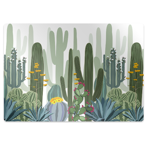 Stolmatta Blommande kaktus