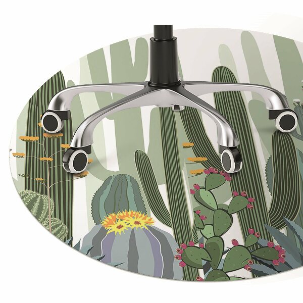 Stolmatta Blommande kaktus