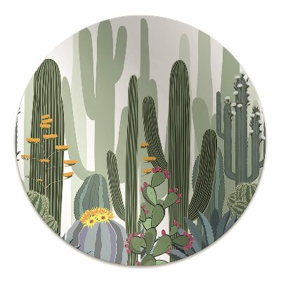 Stolmatta Blommande kaktus
