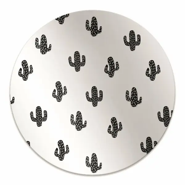 Stolmatta Kaktusmönster