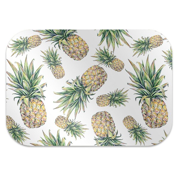 Matta under skrivbordsstol Ananas