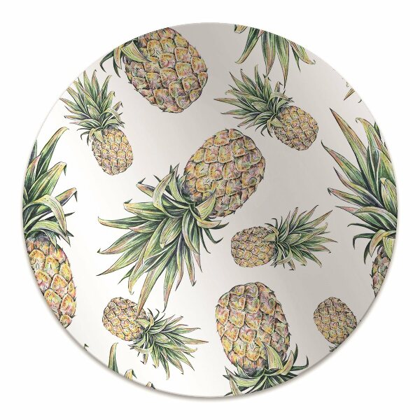 Matta under skrivbordsstol Ananas