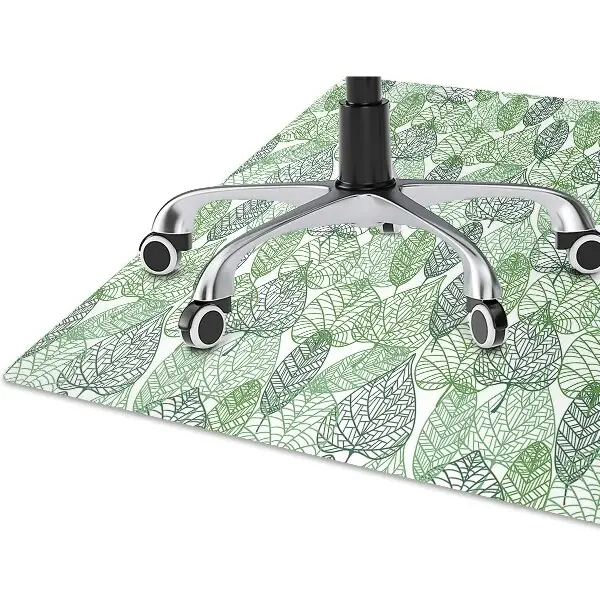 Matta under skrivbordsstol Skogsblad