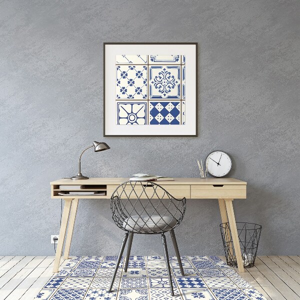Matta för kontorsstol Azulejos brickor