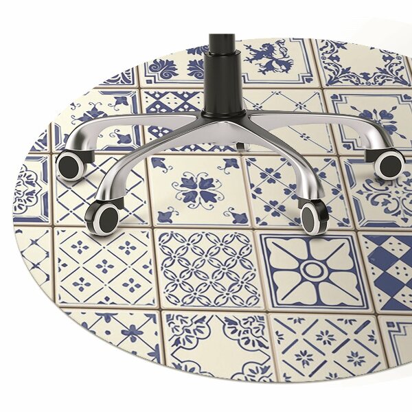 Matta för kontorsstol Azulejos brickor