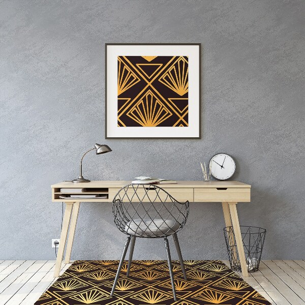 Matta för kontorsstol Art deco -stil