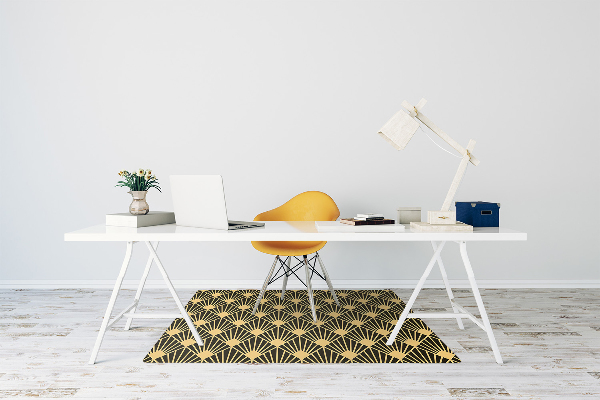 Matta för kontorsstol Art déco