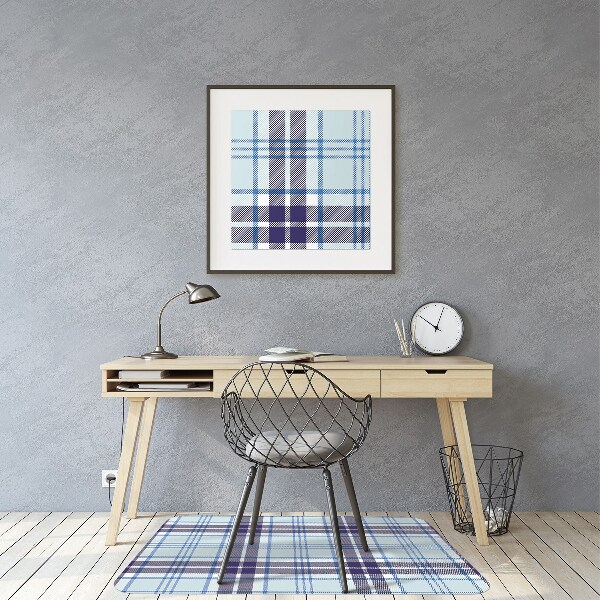 Golvskydd kontorsstol Tartan