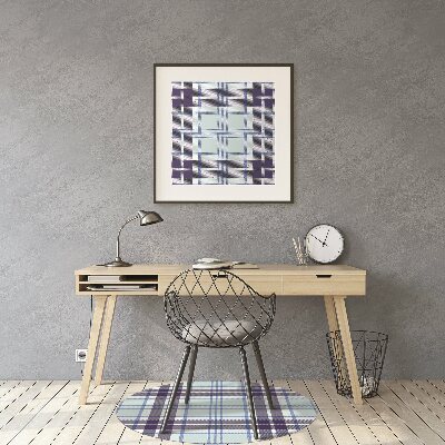 Golvskydd kontorsstol Tartan