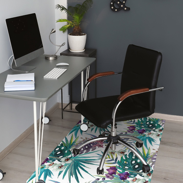 Matta skrivbordsstol Tropiska blad