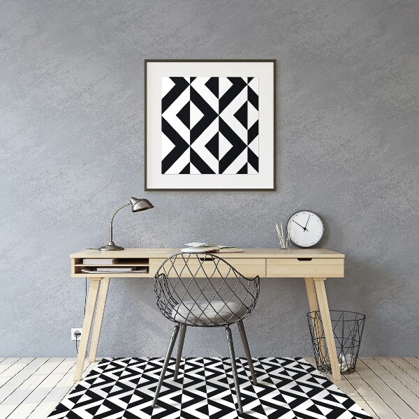 Matta skrivbordsstol Geometrisk illusion