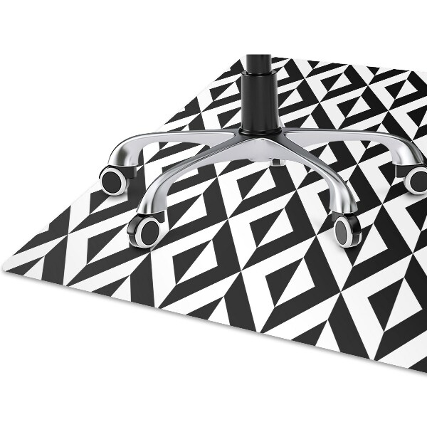 Matta skrivbordsstol Geometrisk illusion