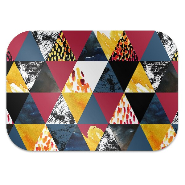 Stolsmatta Mosaik av trianglar