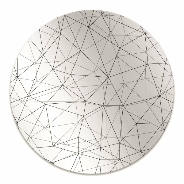 Golvskydd kontorsstol Geometriska linjer