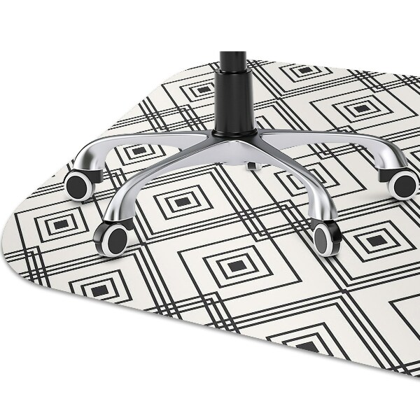 Golvskydd kontorsstol Geometrisk illusion