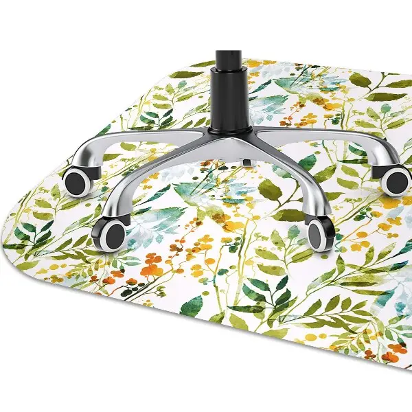 Golvskydd kontorsstol Boho blommor