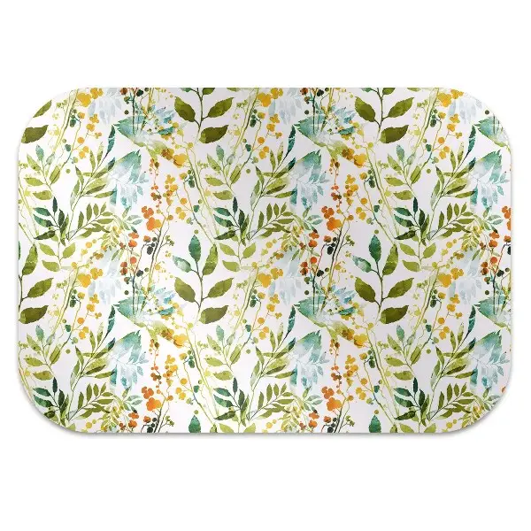 Golvskydd kontorsstol Boho blommor