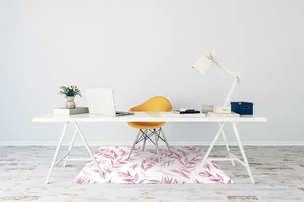Golvskydd kontorsstol Rosa blad