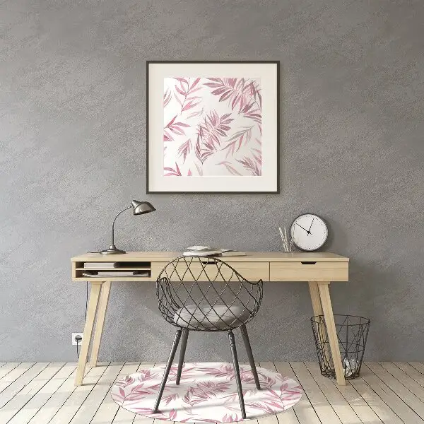 Golvskydd kontorsstol Rosa blad