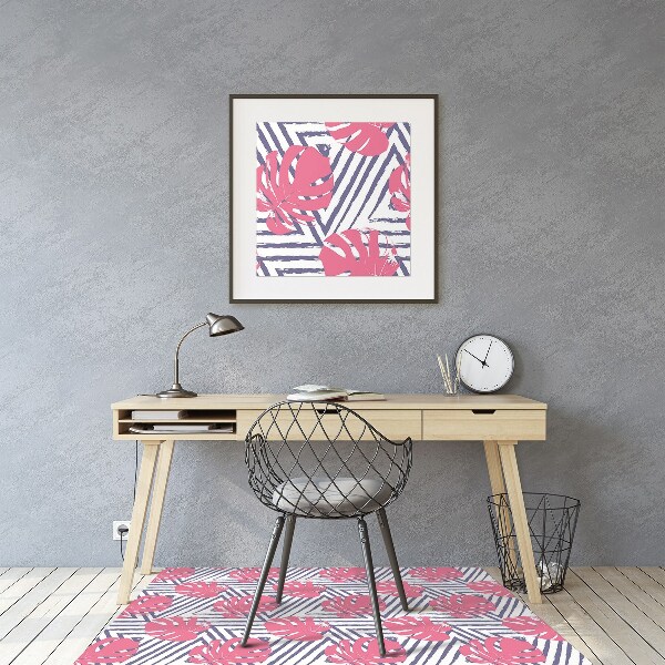 Golvskydd kontorsstol Rosa blad