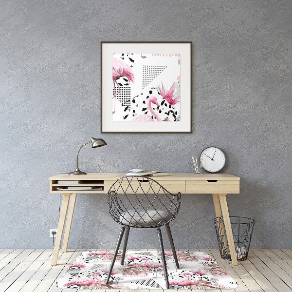 Golvskydd kontorsstol Flamingos