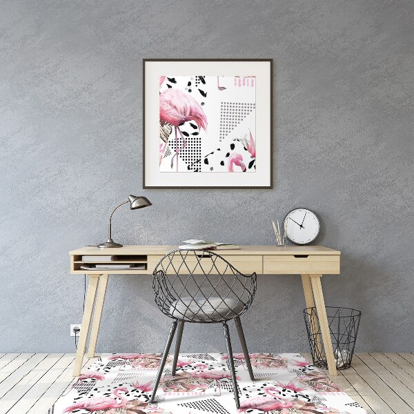 Golvskydd kontorsstol Flamingos